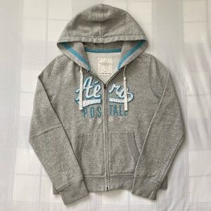 Aeropostale Gray Zip-Up
